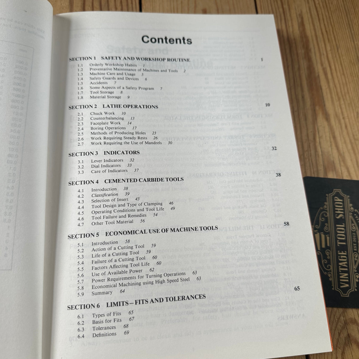N2053 Vintage BOOK FITTING and MACHINING Vol 2 3rd Edition Published by TAFE