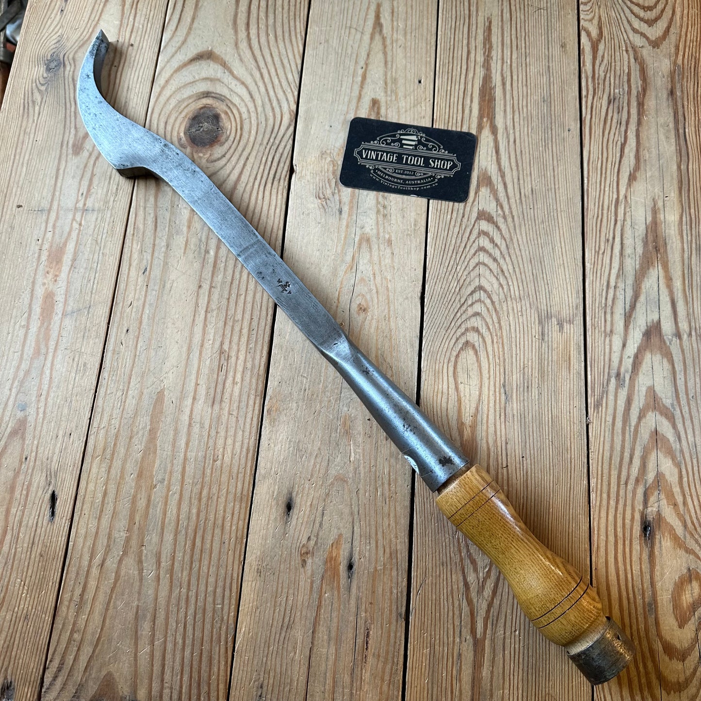 H2511 TIDY! Antique WARD 1/2" SWAN NECK Mortise CHISEL