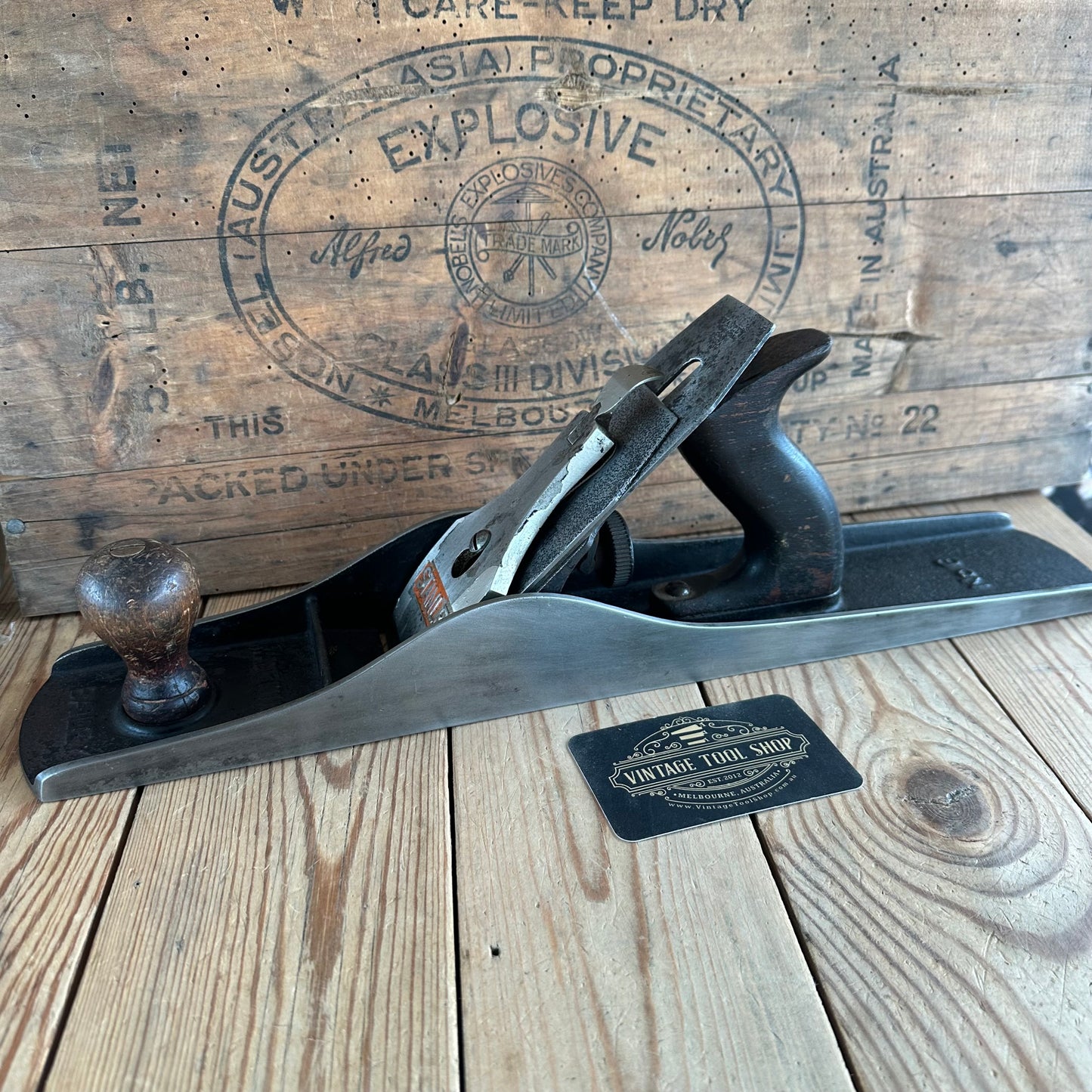 H1289 Vintage STANLEY USA No.6 jack PLANE