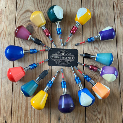 TR NEW! Repurposed POOL BALL HEX TIP DRIVER by Tony Ralph