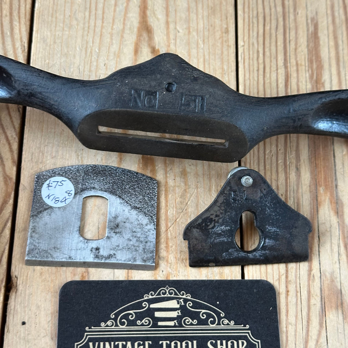 N1848 Vintage No.51 flat base SPOKESHAVE