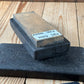 D379 Vintage Fine Norton India sharpening STONE in Mahogany Box