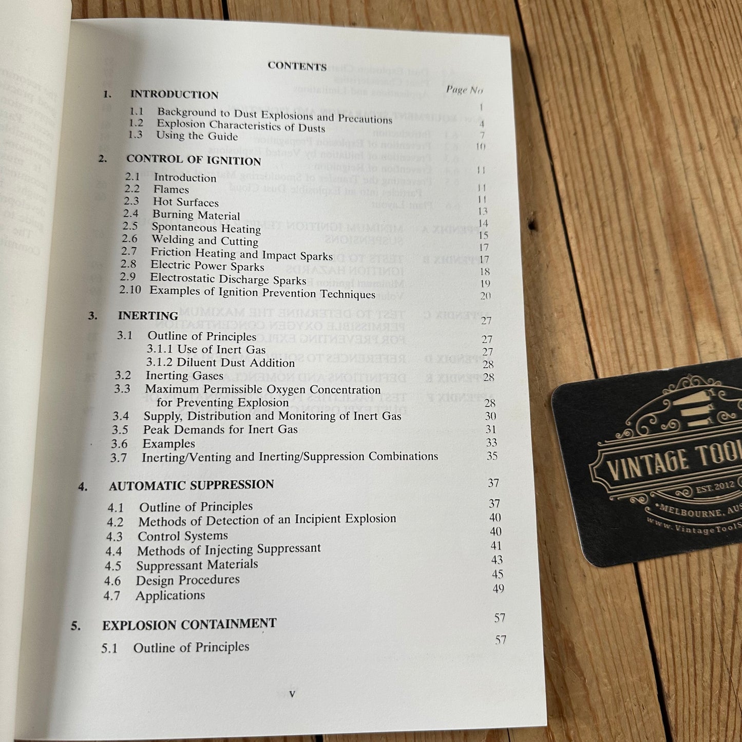 XBN156 Vintage BOOK Guide to Dust Explosion Prevention and Protection part 2 by C.Schofield & J.A.Abbott