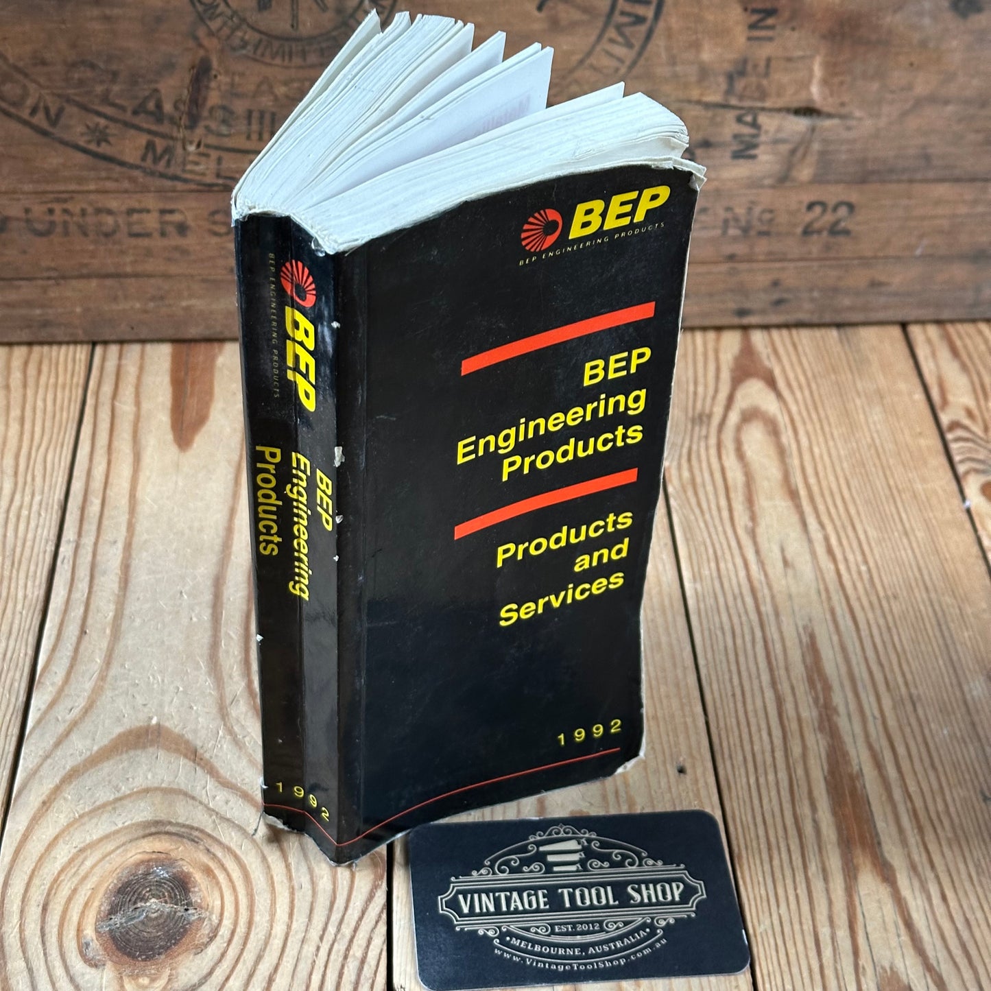 XBN179 Vintage BOOK BEP ENGINEERING PRODUCTS & PRODUCTS & SERVICES 1992 Catalogue