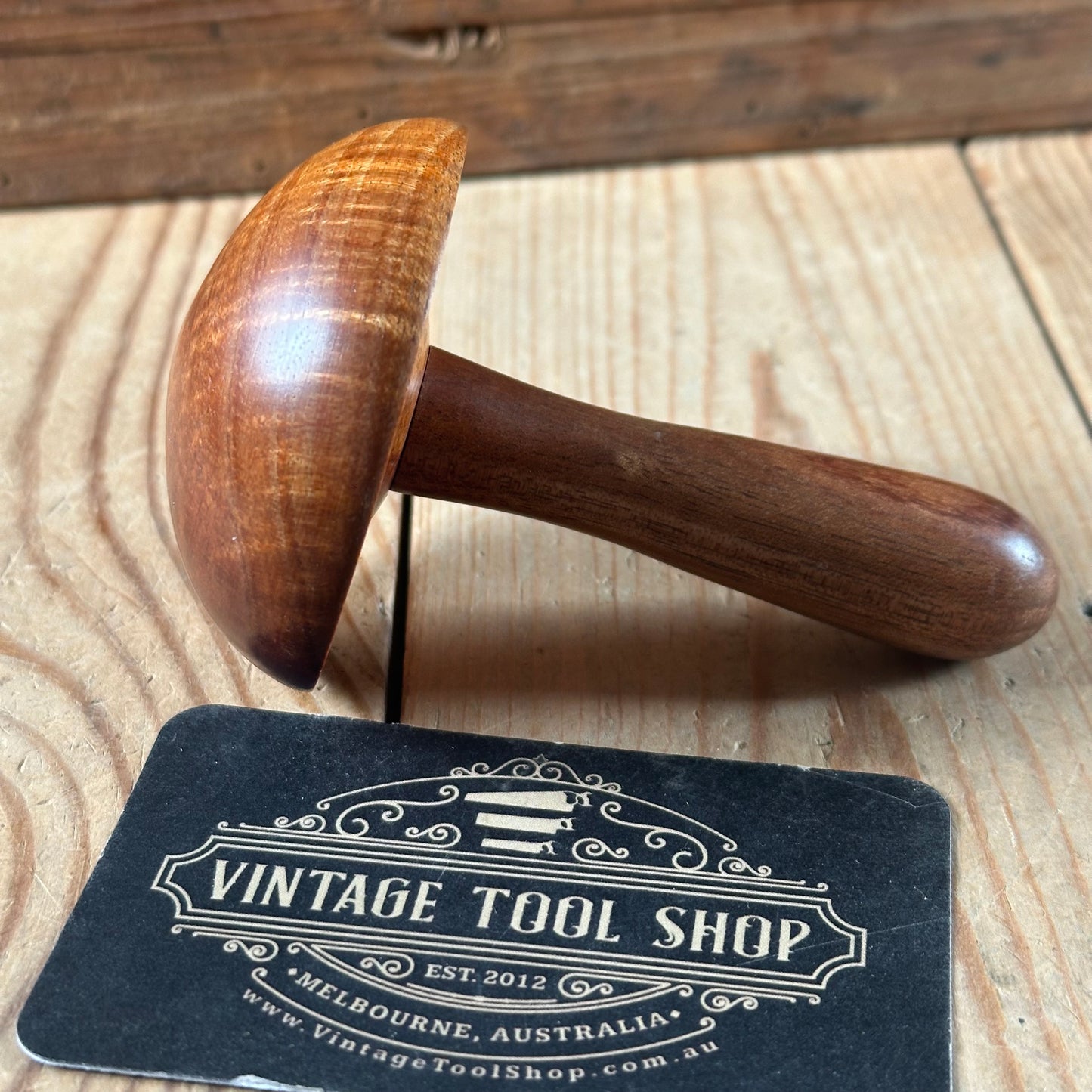 TS34-TS43 Australian made NEW! Tasmanian BLACKWOOD DARNING MUSHROOM mending tool