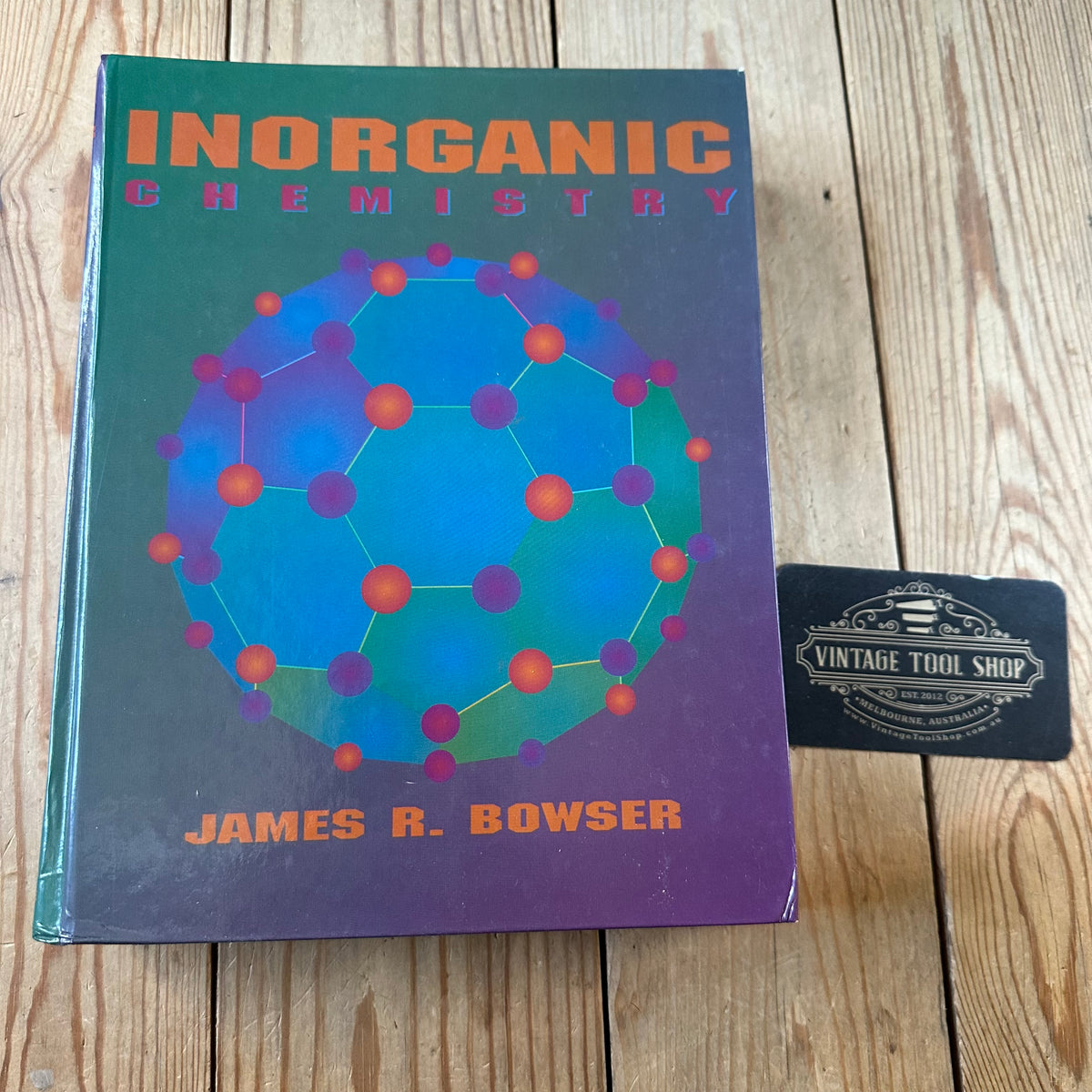 XBN199 Vintage BOOK INORGANIC CHEMISTRY by J.R.Bowser