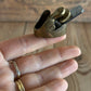 SOLD PL109 Vintage IBEX brass mini VIOLIN plane