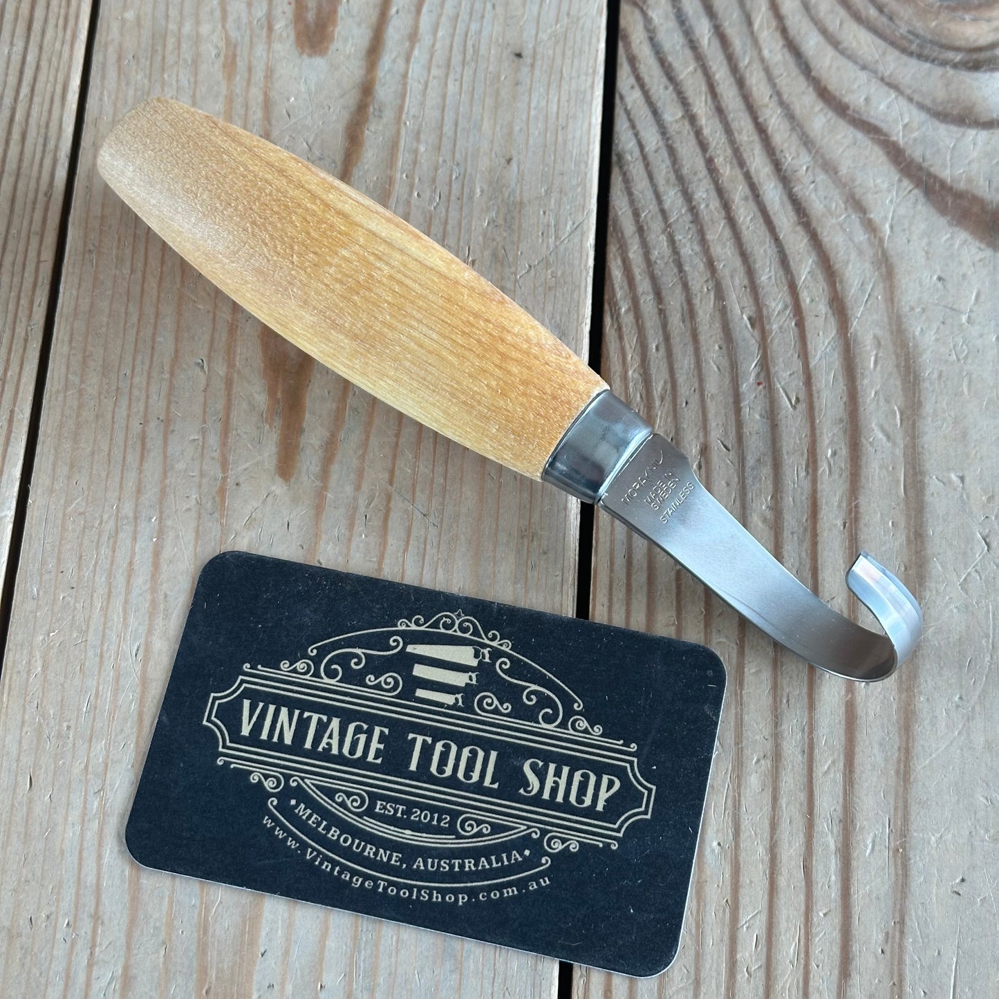 M164R NEW Swedish MORA RIGHT hand bevel HOOK Carving KNIFE