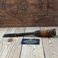 D1882 ANCIENT! Large antique 32mm EUROPEAN Carving CHISEL