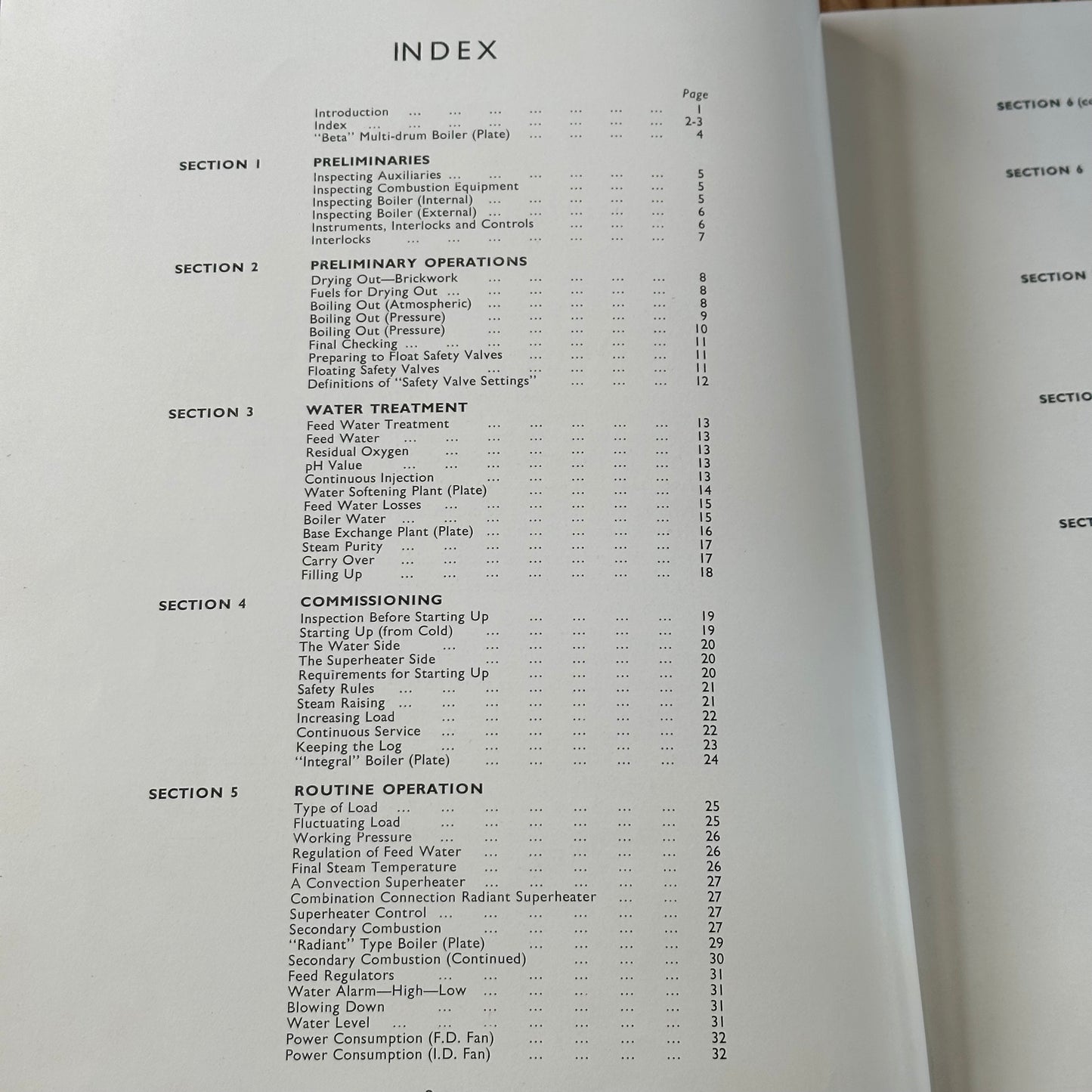 XBN187 Vintage BOOK Operating and Maintenance Instructions for “JOHN THOMPSON” Water Tube Boilers