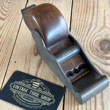 P81 Vintage IRON & ROSEWOOD CHARIOT PLANE