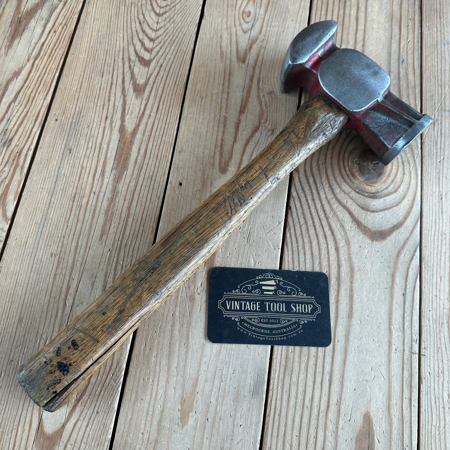 SOLD. H1943 Vintage SYKES Panel Beaters METALWORK HAMMER BLACKSMITH