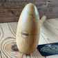 H2440 Vintage HORNBEAM Lead DRESSING STICK plumbers mallet by EMIR London