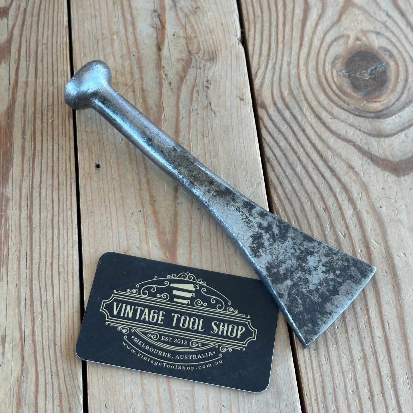 H2281 Vintage WARD & PAYNE CAULKING IRON shipwright tool