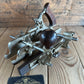 H1872 Vintage STANLEY USA Sweetheart era 1921-35 No.45 Combination PLANE with 18 cutters