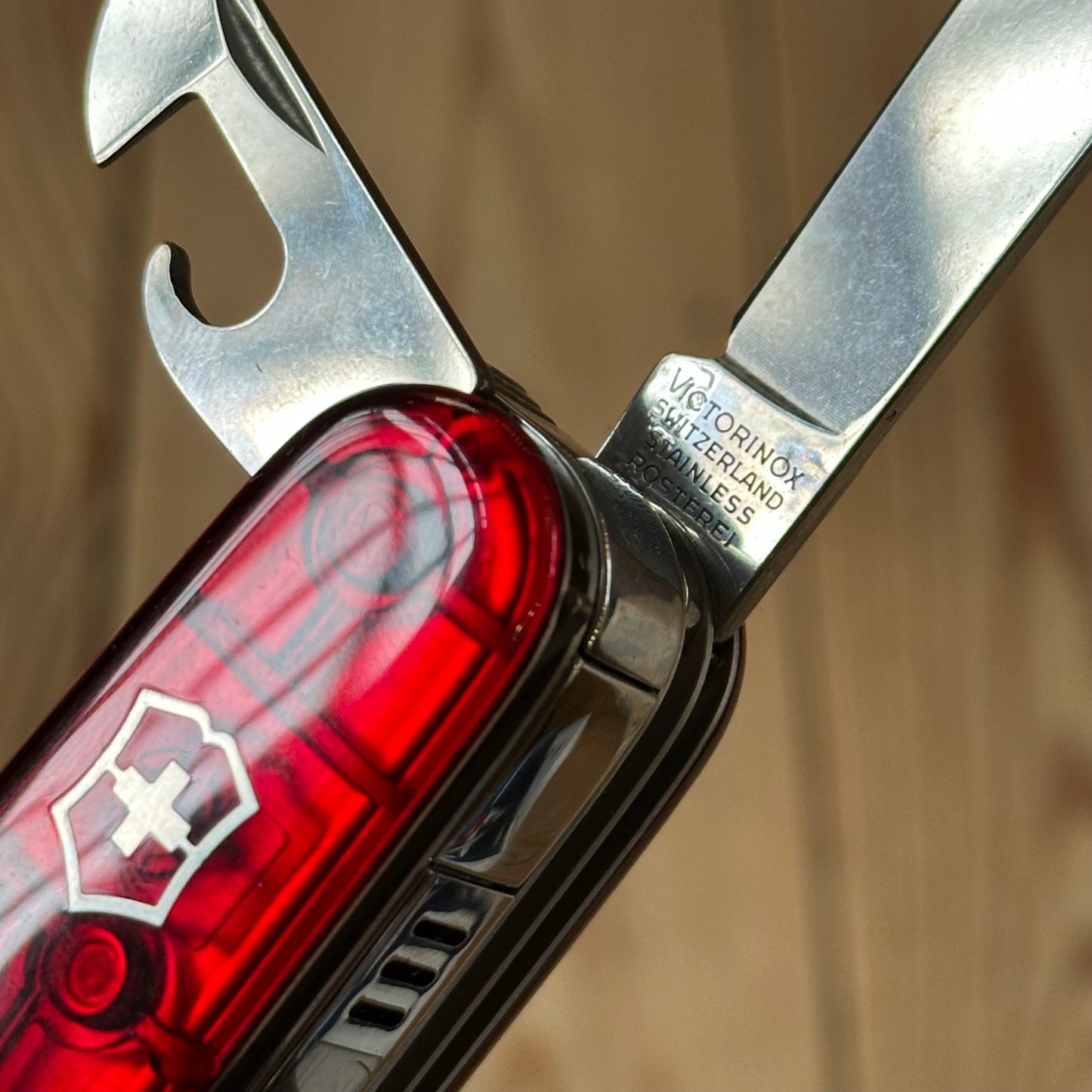 K63 ULTRA RARE! Vintage Collectable Victorinox SWISS FLAME SWISS ARMY KNIFE