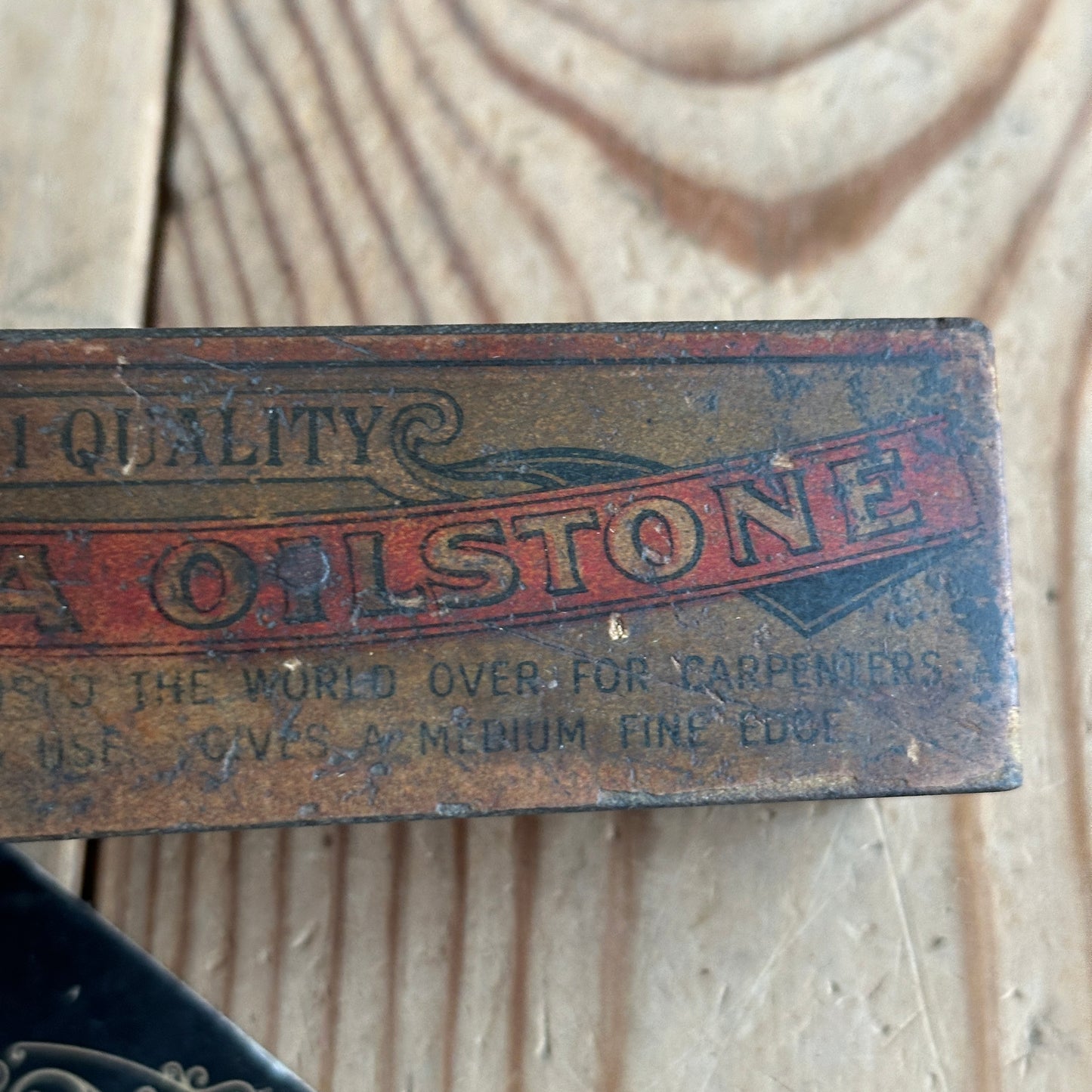 A335 Vintage Pikes No:1 quality WASHITA ARKANSAS STONE Natural Sharpening OILSTONE