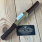 C3 CLEAN! Contemporary Australian HNT GORDON Gidgee CURVED BASE SPOKESHAVE IOB