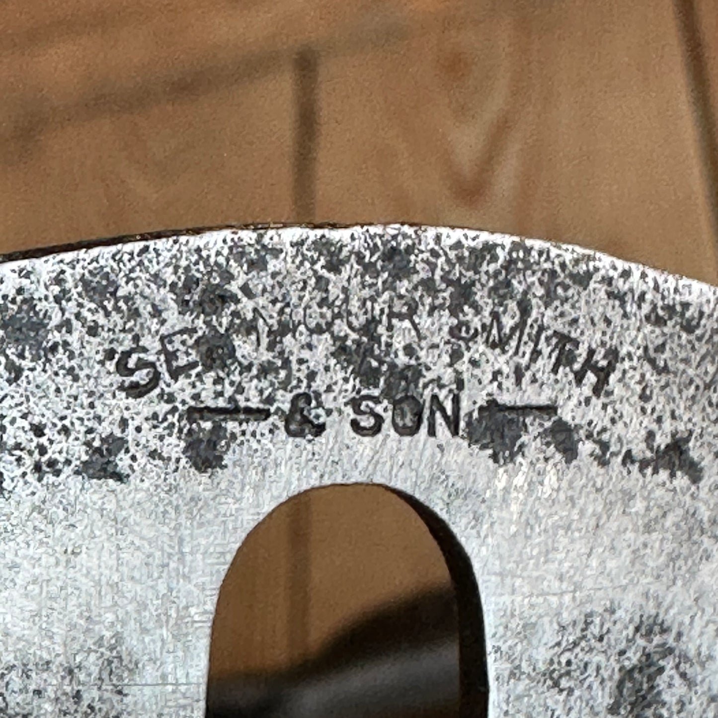 D1823 Vintage SEYMOUR SMITH Flat Base SPOKESHAVE Spoke Shave