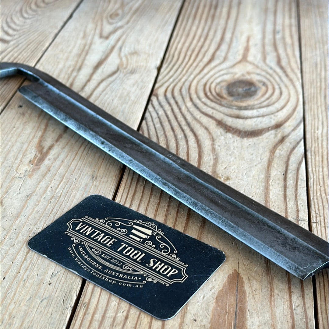 PL111 Vintage WINSTEAD EDGE TOOL WORKS USA 10” folding handle wood shaving DRAWKNIFE draw knife