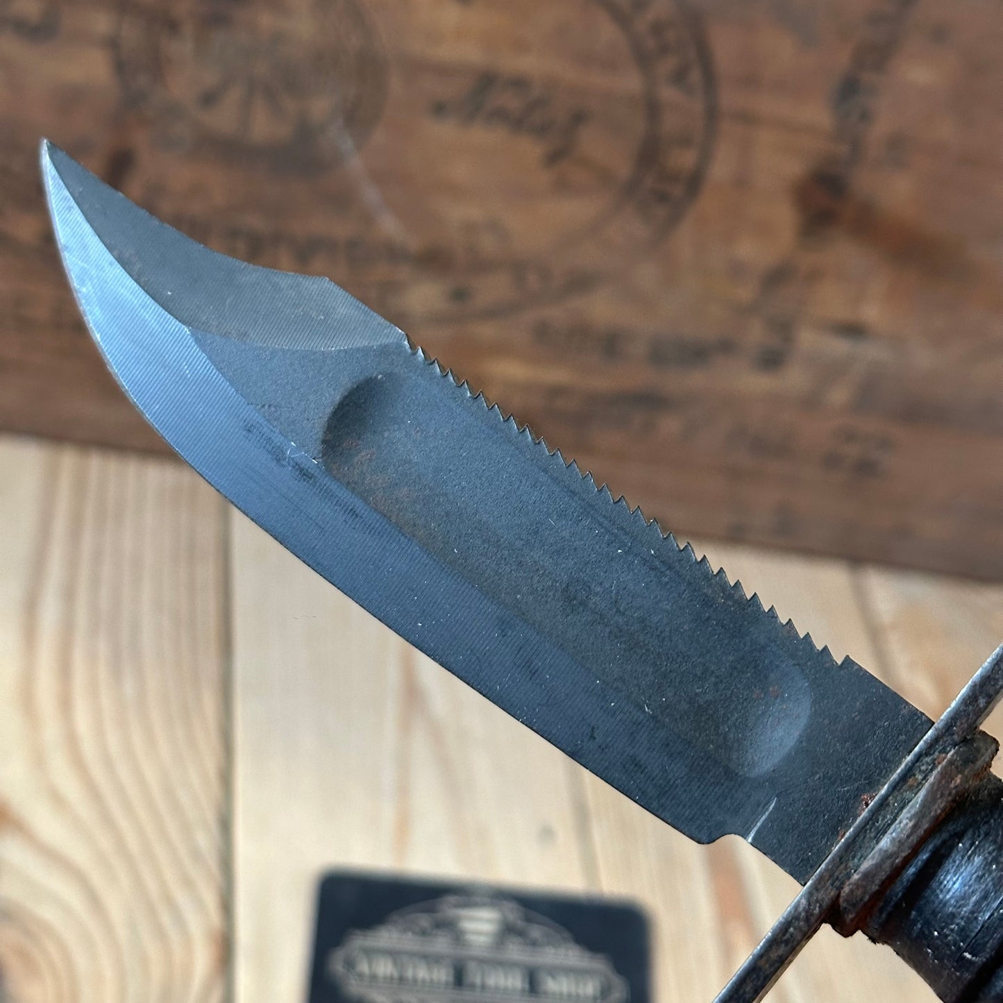 K34 ARMY! Vintage CAMILLUS ONTARIO USA pattern PILOTS KNIFE