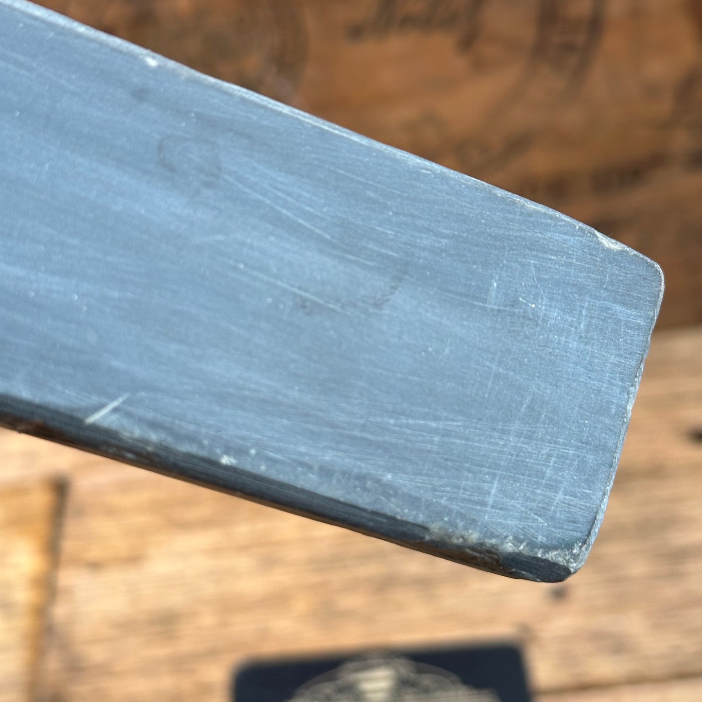 A386 Vintage SCOTTISH Blue Water of Ayr Razor BARBER HONE sharpening stone waterstone