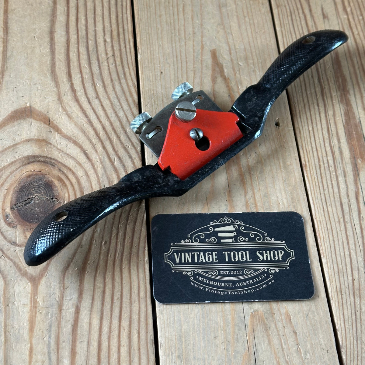 H2646 Vintage STANLEY England No.151R CONVEX adjustable SPOKESHAVE