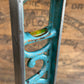 N680 Vintage ORNATE FANCY engineers METAL SPIRIT LEVEL