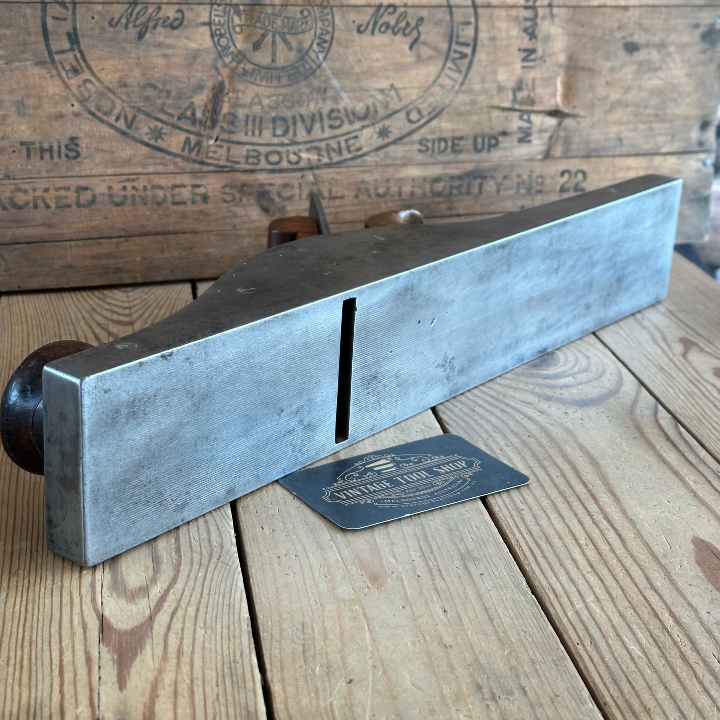 H1735 Vintage COOL & UNIQUE! Highly Figured Tasmanian Blackwood INFILL PANEL plane