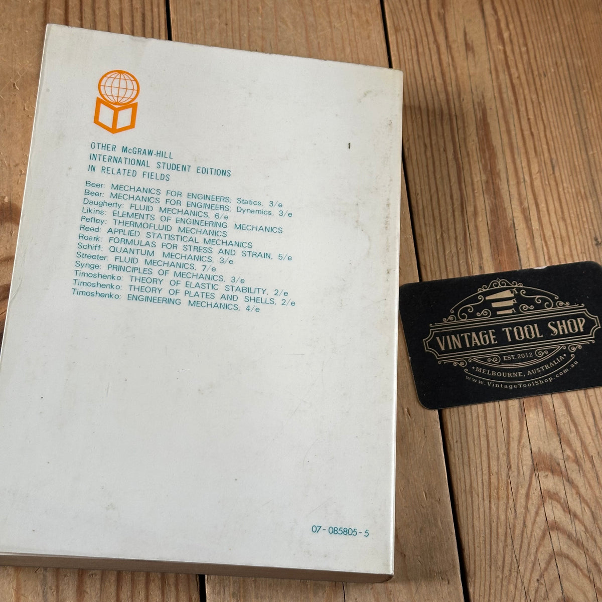 N2004 Vintage 1970 BOOK THEORY of ELASTICITY 3rd edition by S.P.Timoshenko and J.N.Goodier
