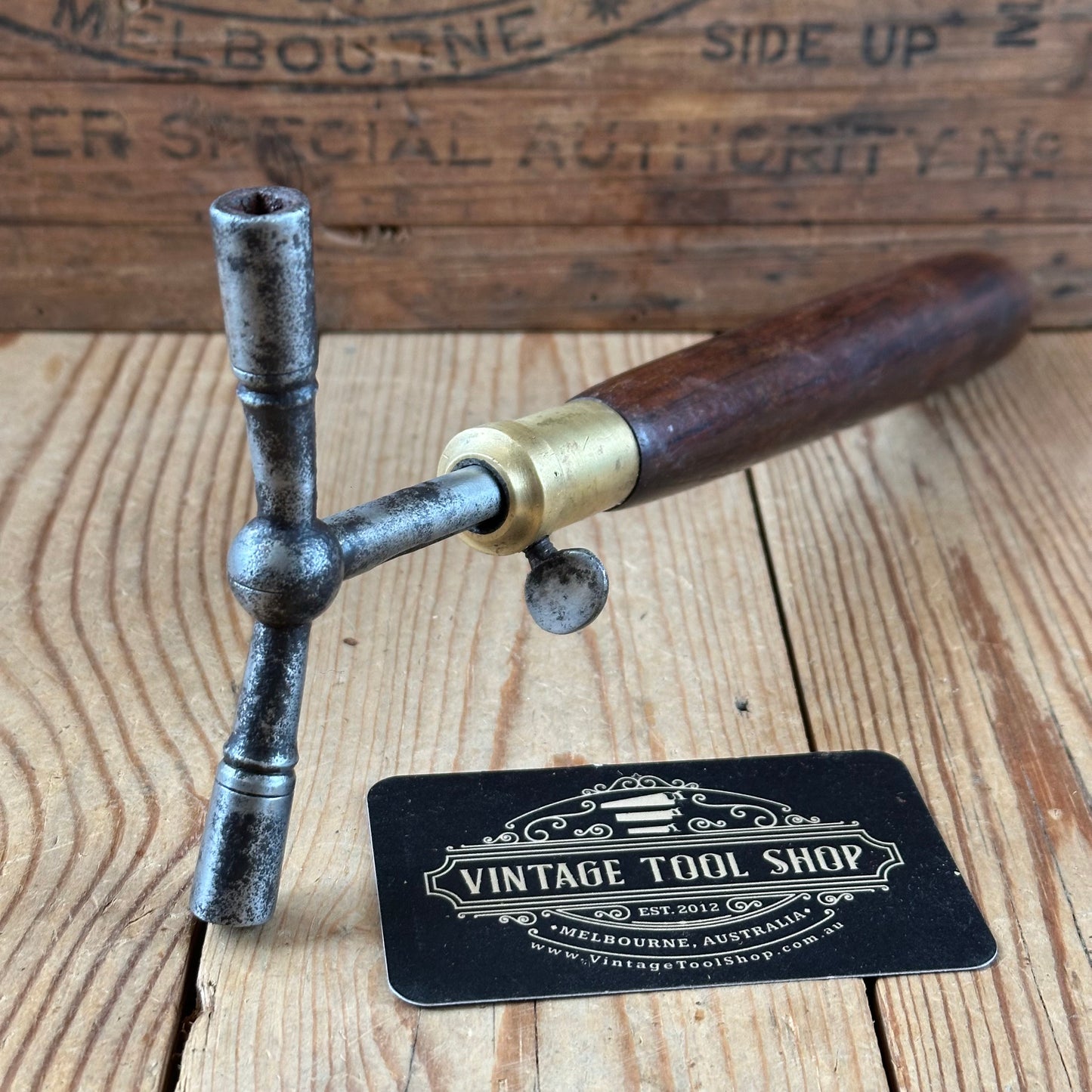 Y2154 Antique FRENCH Piano Tuners key WRENCH
