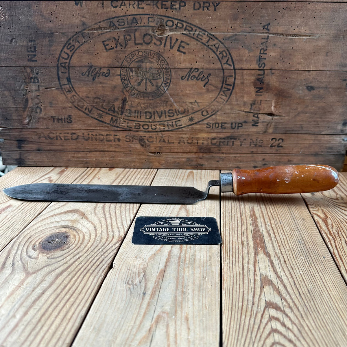 H2593 Vintage Beekeepers Apiarist UNCAPPING Honey KNIFE