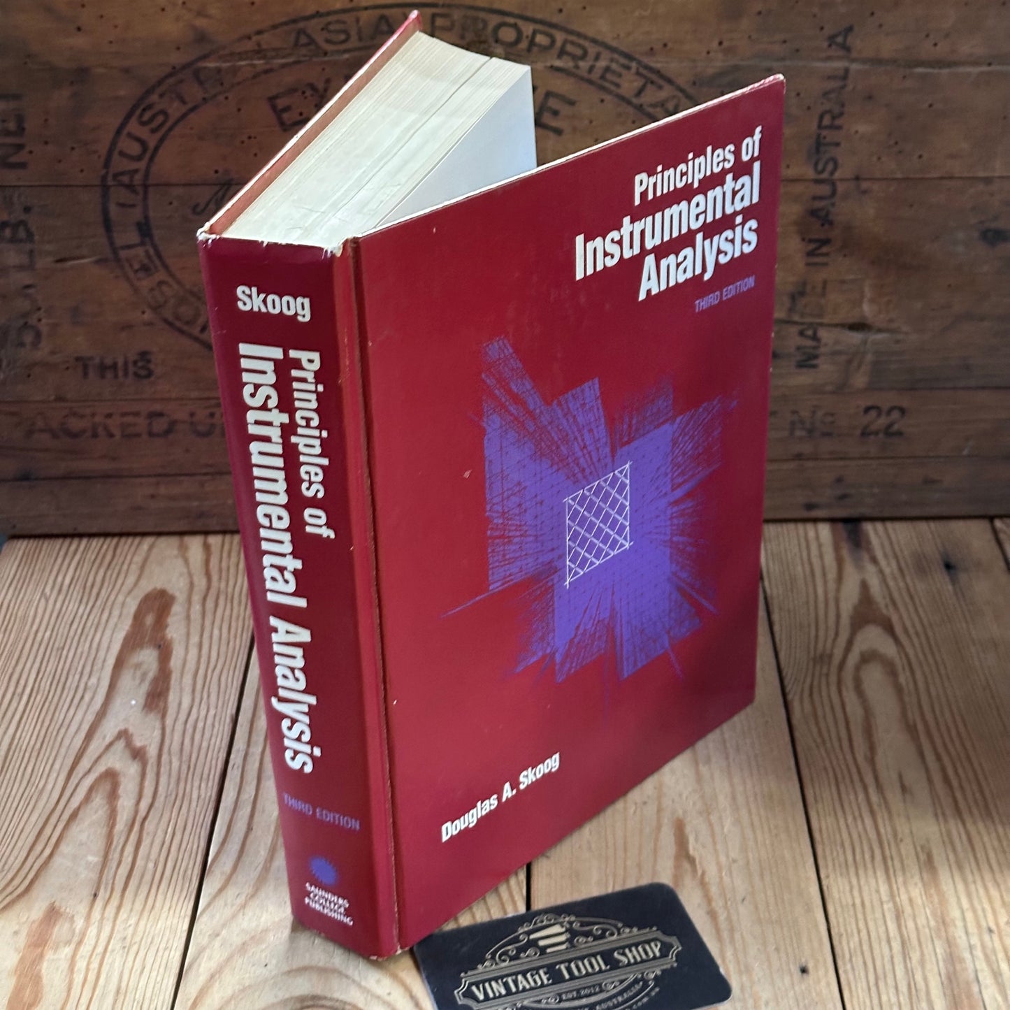 XBN83 Vintage BOOK Principles of INSTRUMENTAL ANALYSIS by D.A.Skoog