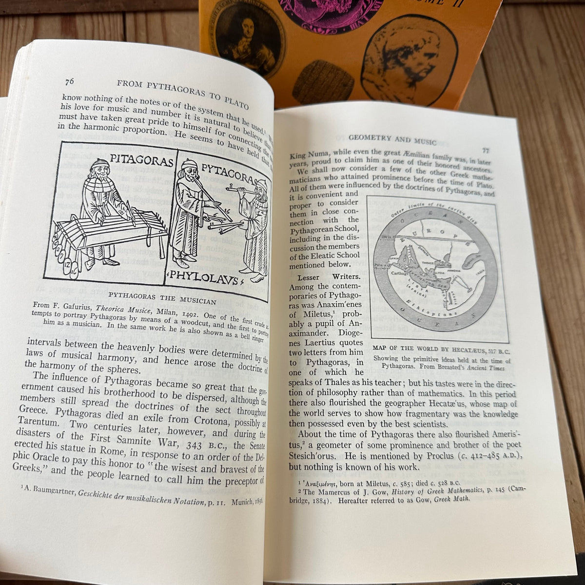 N1996 FASCINATING! Vintage BOOK HISTORY of MATHEMATICS by D.E.Smith in two volumes
