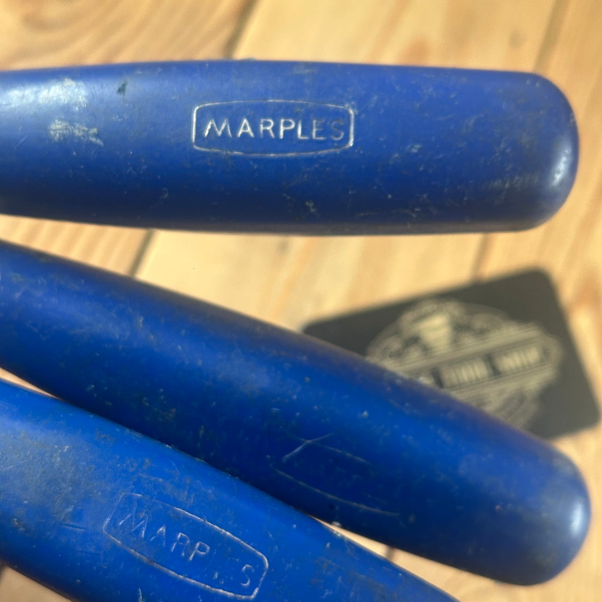 H2643 Vintage Set of 4 x MARPLES Bevelled CHISELS
