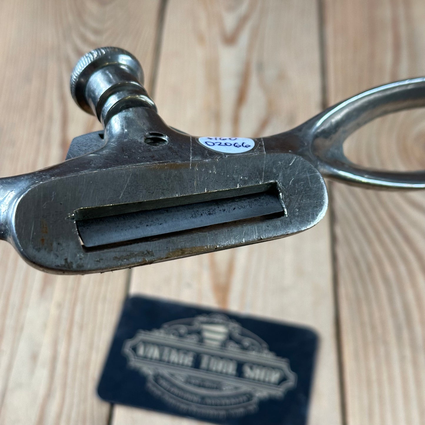 D2066 COOL! Vintage EDWARD PRESTON England flat base SPOKESHAVE Copy! spoke shave
