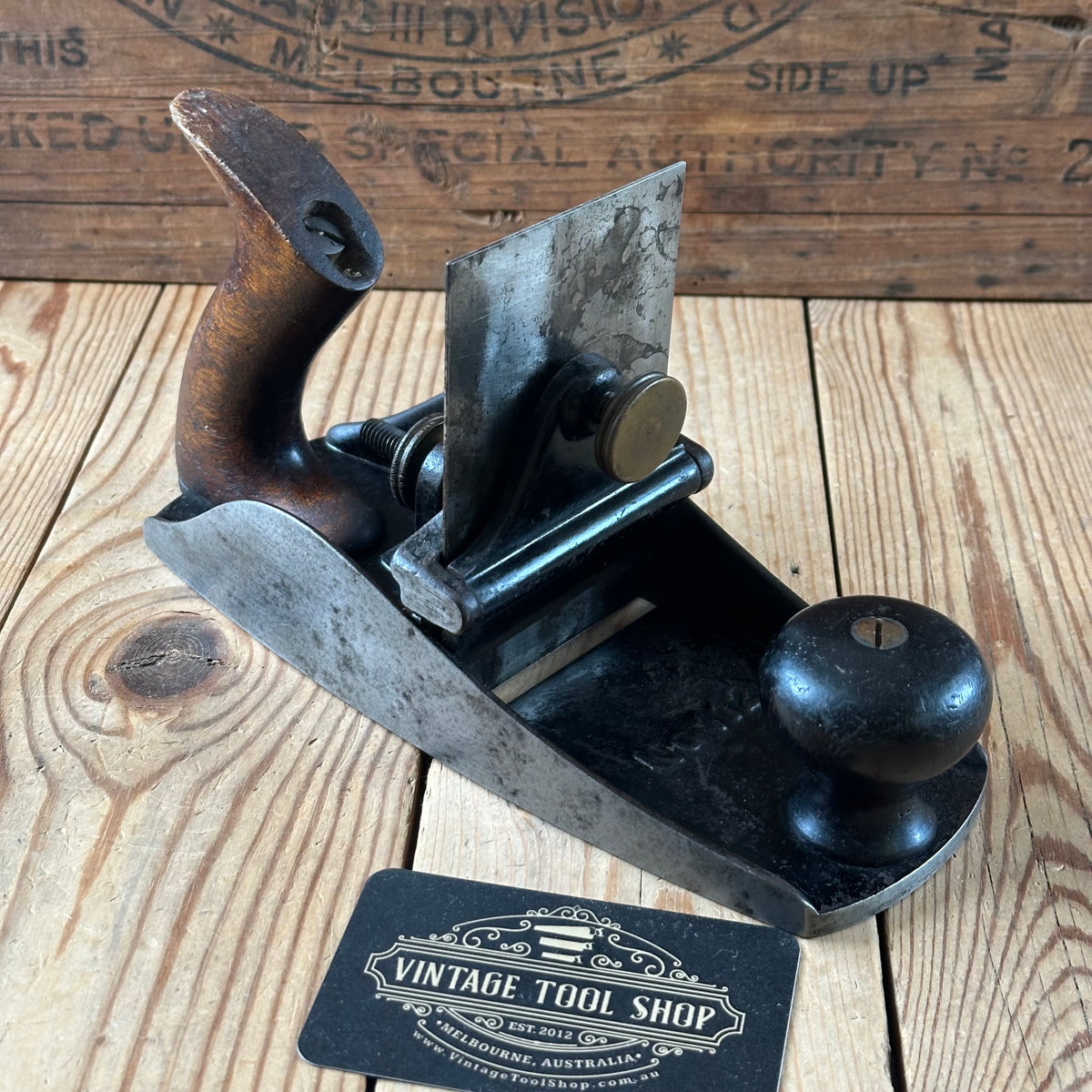 N1840 AWESOME! Vintage STANLEY no.112 scraper PLANE