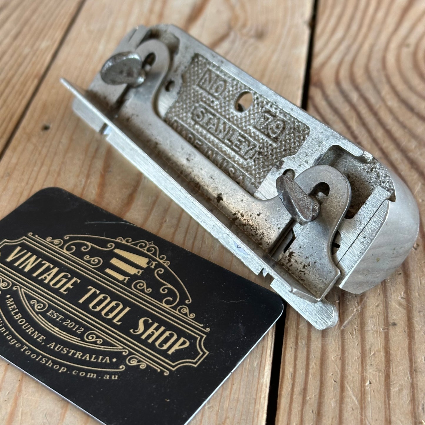 N1638 Vintage STANLEY USA No.79 Side RABBET Rebate PLANE