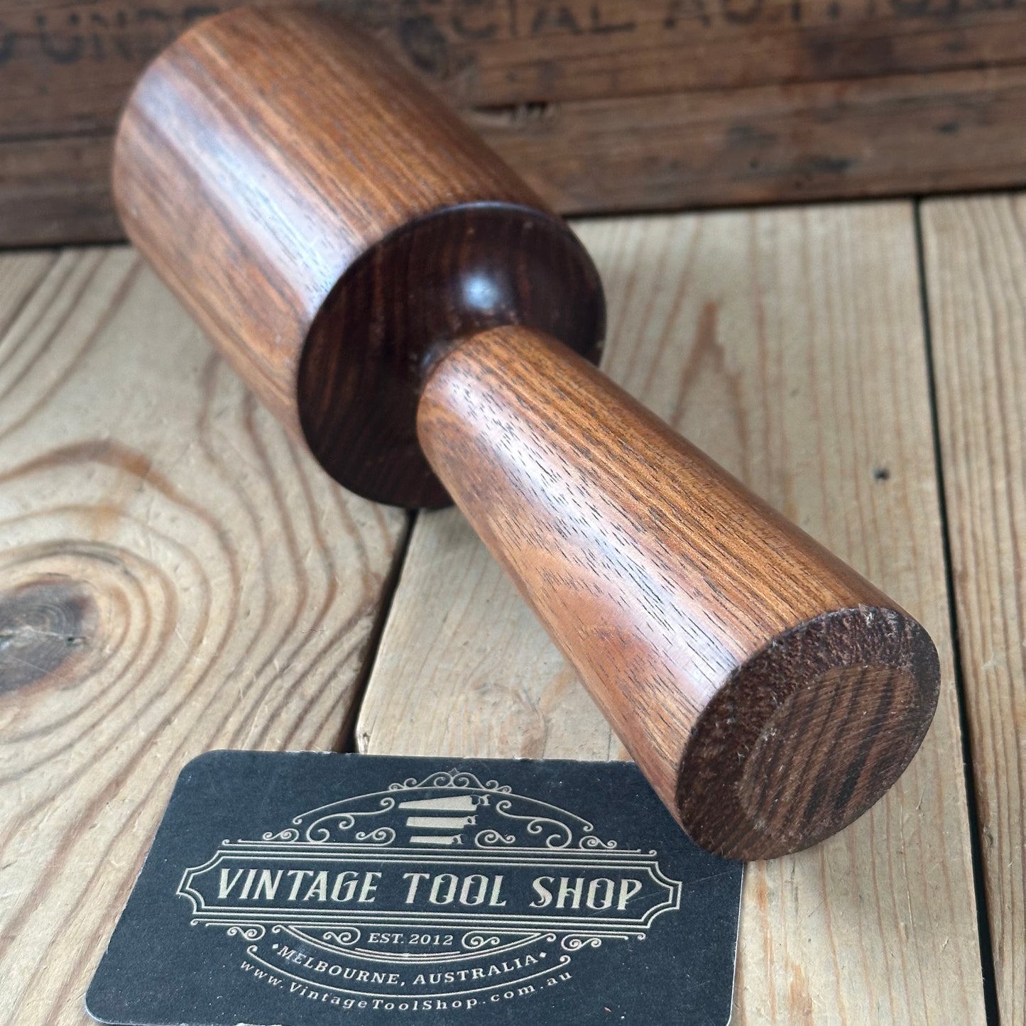 TR213 NEW! Tasmanian Blackwood WOODEN carvers MALLET by Tony Ralph