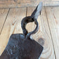 Y1694 Unusual & EARLY Antique French riveted STEEL MATTOCK HEAD