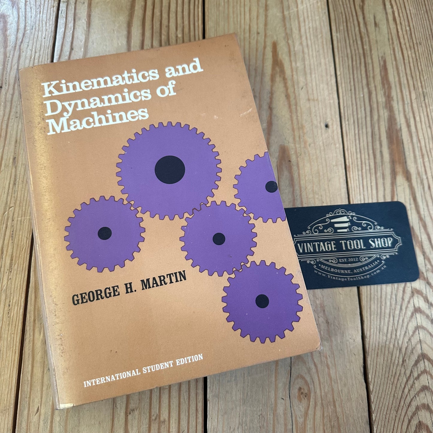 XBN56 Vintage 1969 Kinematics and Dynamics of Machines BOOK by G.H.Martin