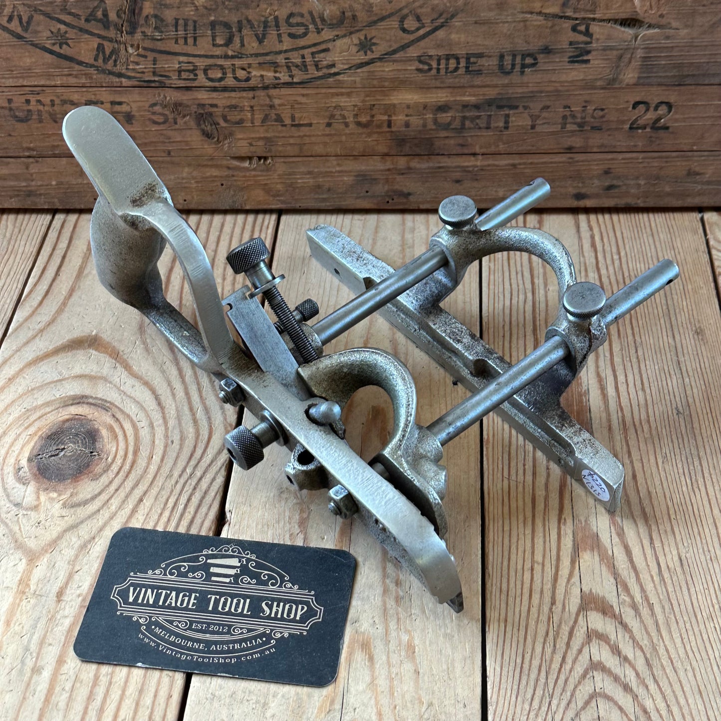 N1313 Vintage 1945-1955 CARTER Australia No:C54 plow & groover PLANE