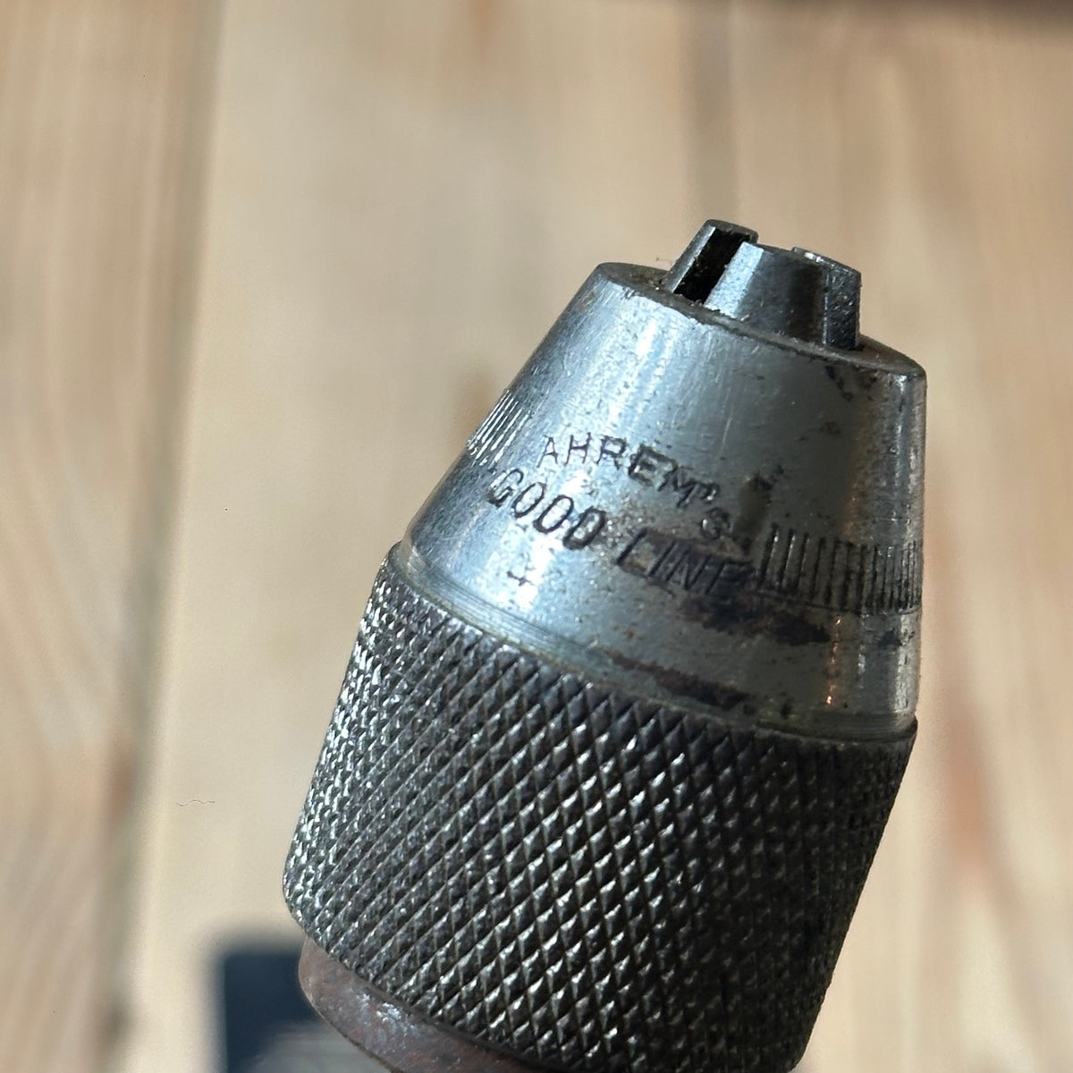H2607 Vintage AHREMS Goodline German HELICAL GEAR Double Pinion DRILL