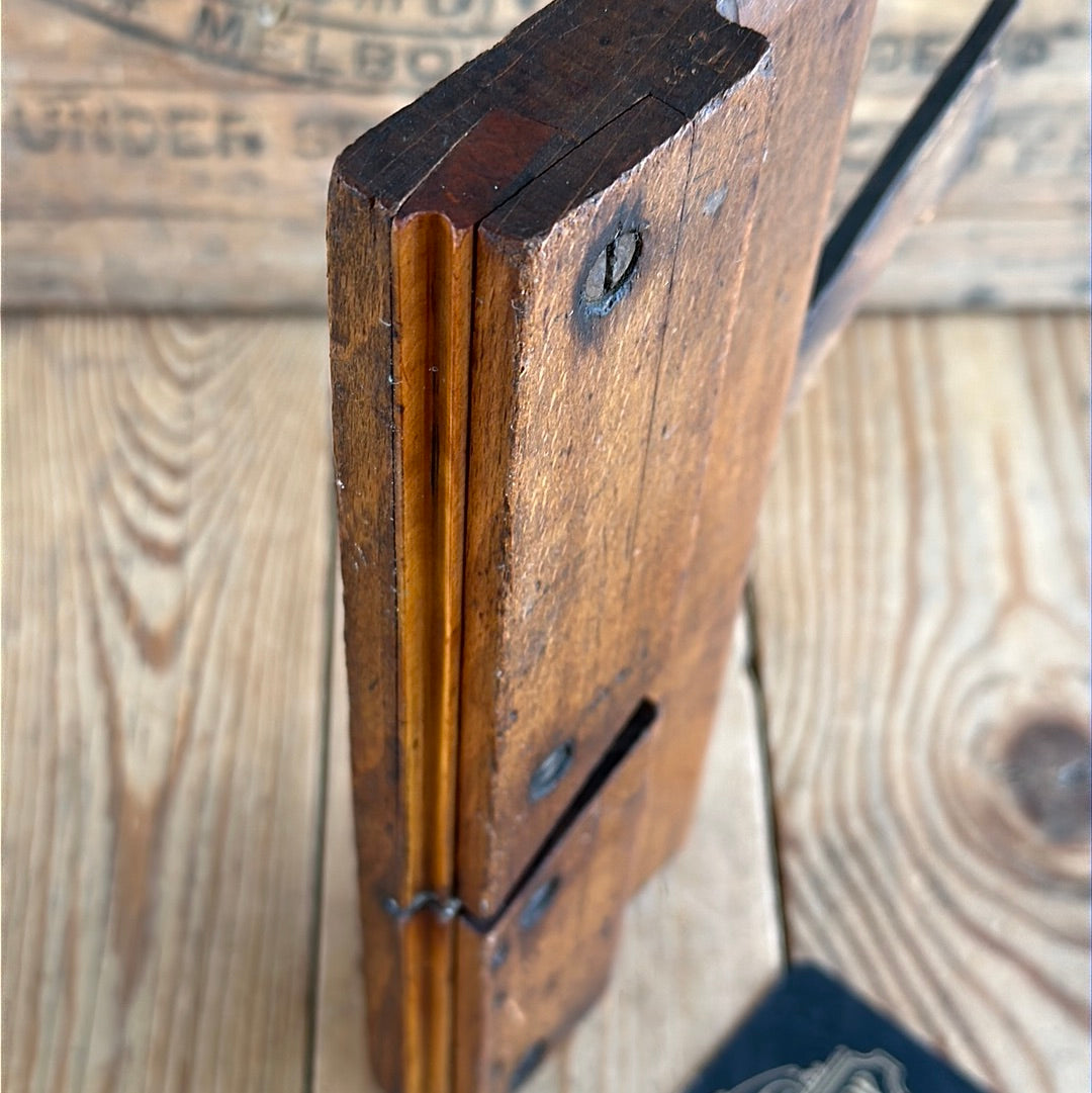 H763 Antique OSBORNE wooden COCK BEAD Moulding PLANE