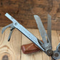 K45 Vintage LEATHERMAN USA WAVE Multi Tool in its Original leather sheath