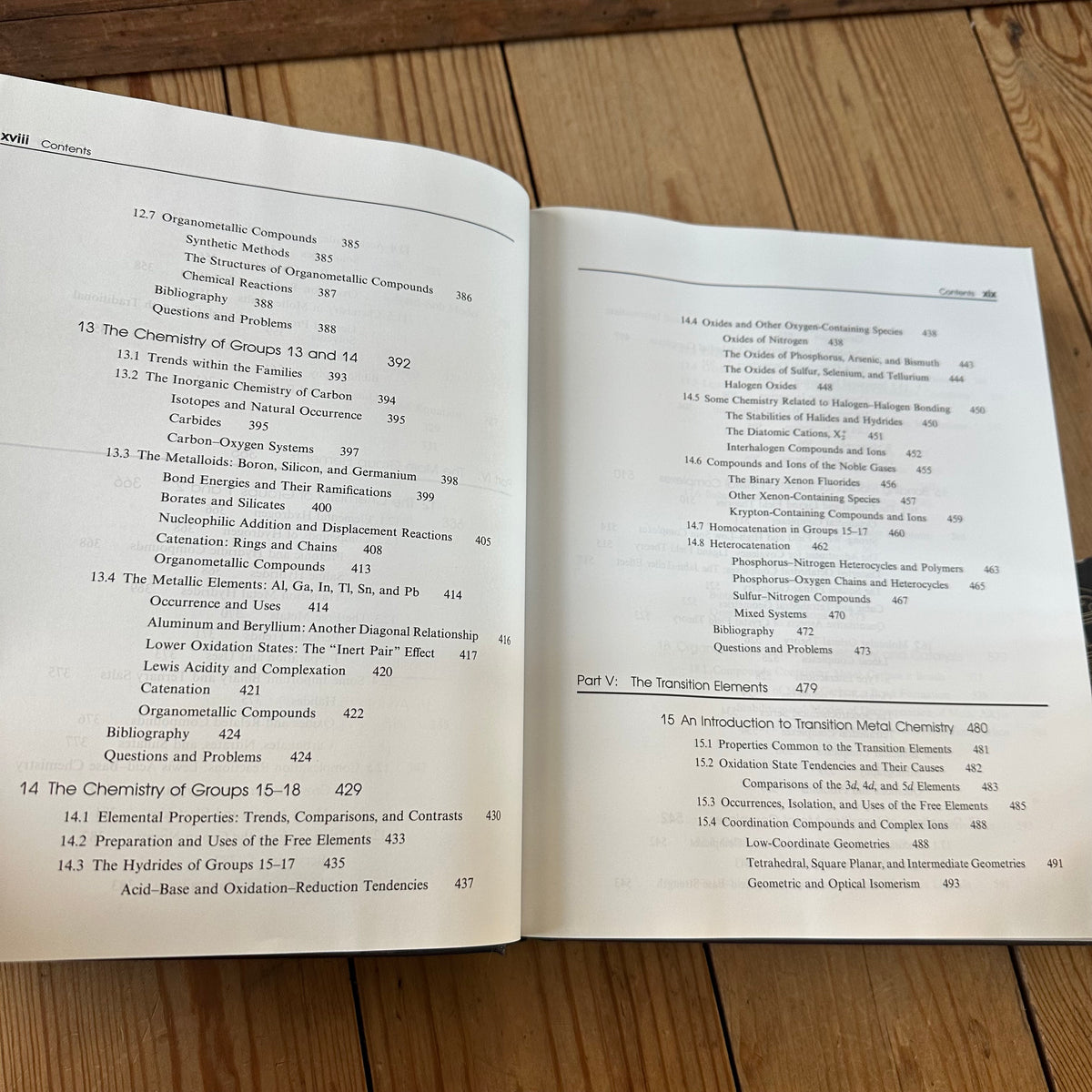 XBN199 Vintage BOOK INORGANIC CHEMISTRY by J.R.Bowser