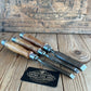 N463 Vintage set of 3 x TITAN Australia No:101 Registered Firmer CHISELS