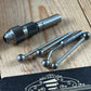 H2448 Vintage STARRETT USA No.828H Centre Finder “WIGGLER” set center IOB