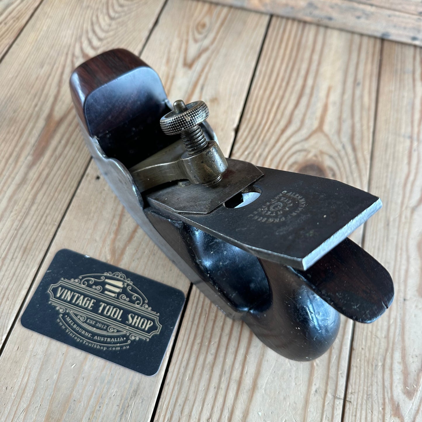 N1155 Antique SPIERS AYR Rosewood INFILL SMOOTHING plane