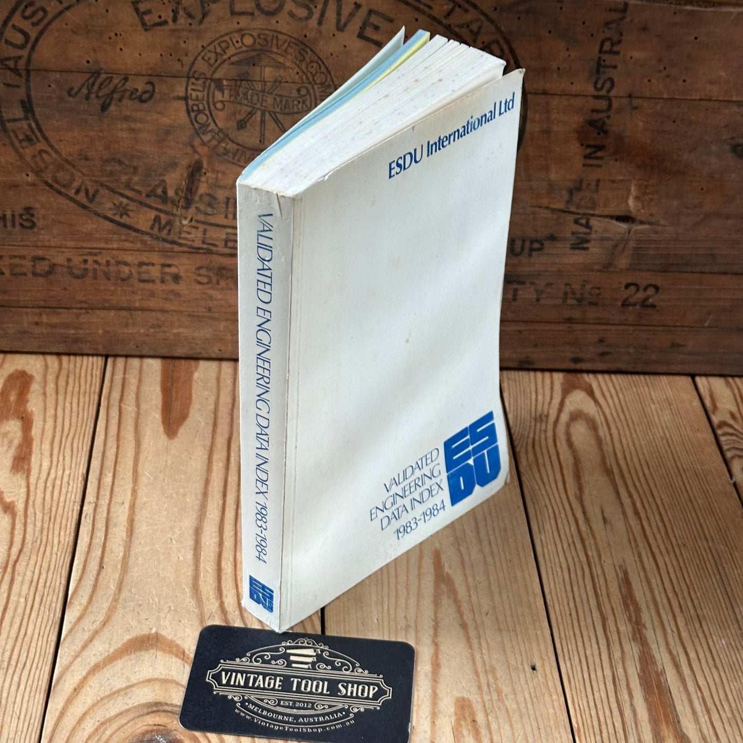 XBN164 Vintage BOOK Validated Engineering Data Index 1983-84 D.G.Brown